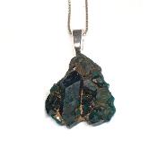 Dioptase Pendentif Pierre Brute - 05210