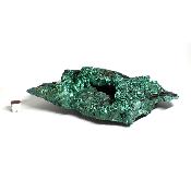 Malachite Fibreuse Pierre Brute 05237