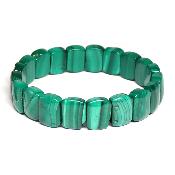 Malachite - Bracelet Carré n° 05894