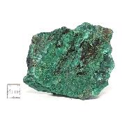Malachite Fibreuse Pierre Brute n° 05964