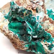Dioptase Pierre Brute 11745