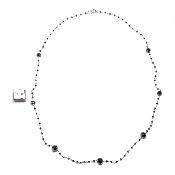 Diamant Noir Collier 15159