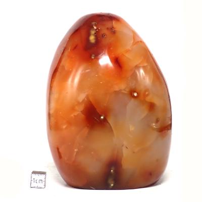 Cornaline chauffée forme libre 15490