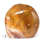 Cornaline chauffée forme libre 15651