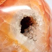 Cornaline chauffée forme libre 15658