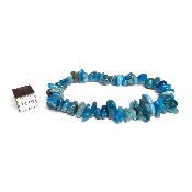 Apatite Bleue Bracelet Baroque