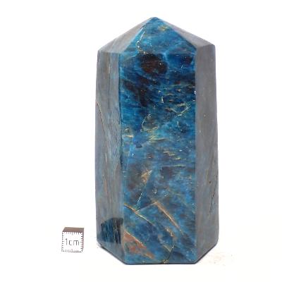 Apatite Bleue - Pointe Unique Polie n° 05752