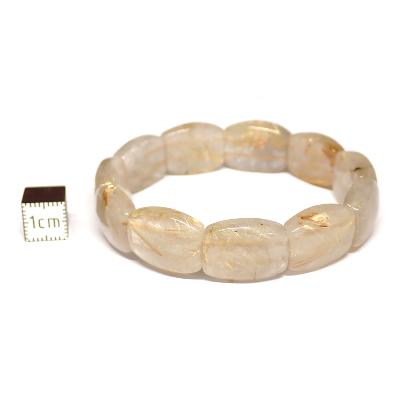 Cristal Rutile - Bracelet Carré n° 05908