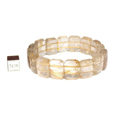 Cristal Rutile Bracelet Carré 05925