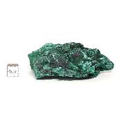 Malachite Fibreuse Pierre Brute n° 05961