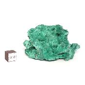 Malachite Fibreuse Pierre Brute n° 05968