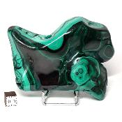 Malachite Morceau Poli n° 05995