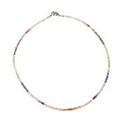 Saphir Multicolore - Collier n° 15121