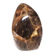 Pierre de Lune Noire Forme Libre 15580