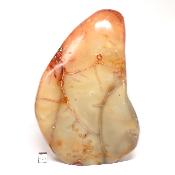 Cornaline chauffée forme libre 15647