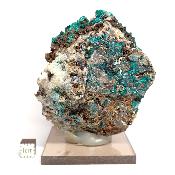 Dioptase Pierre Brute 17879