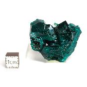 Dioptase Pierre Brute 19359