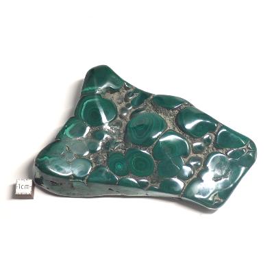 Malachite Morceau Poli 05347