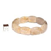 Cristal Rutile - Bracelet Carré n° 05914