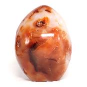 Cornaline chauffée forme libre 15644