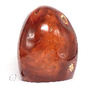 Cornaline chauffée forme libre 15650