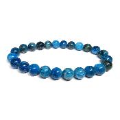 Apatite Bleue Bracelet Boule