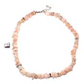 Opale des Andes Rose Collier Baroque 