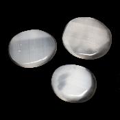 Selenite Blanche Pierre Plate