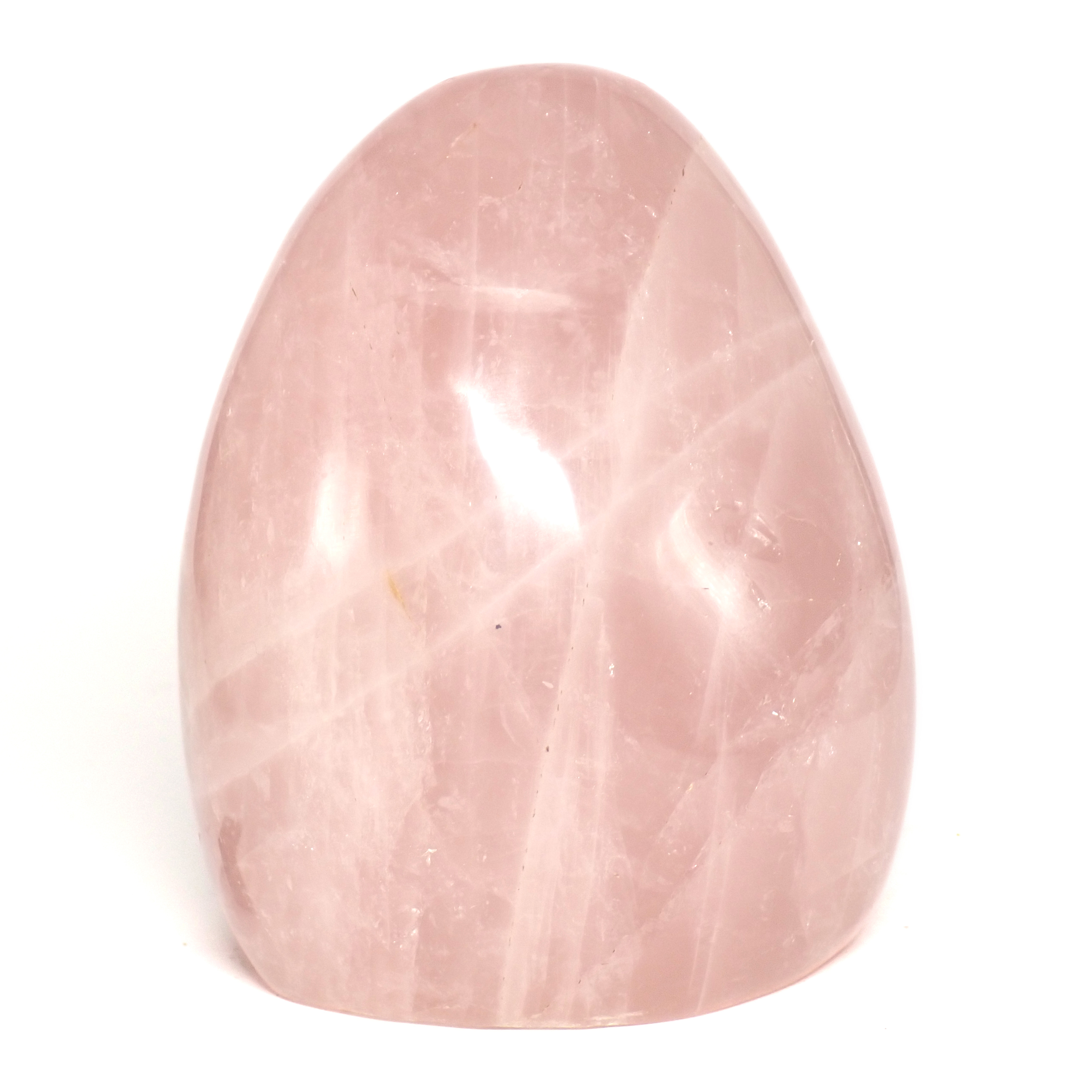 Photo de quartz rose en forme libre