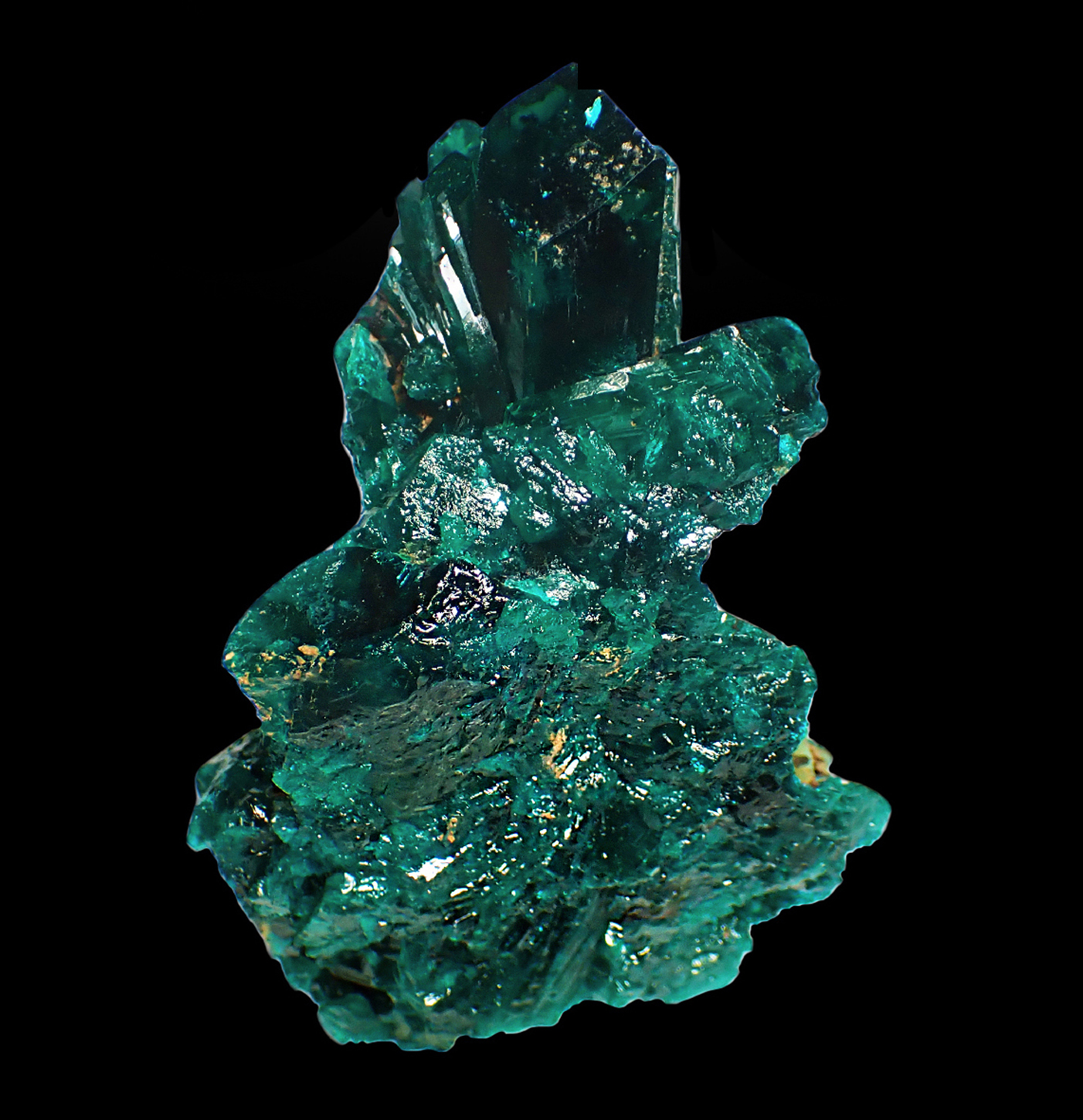 Photo de Dioptase en pierre brute