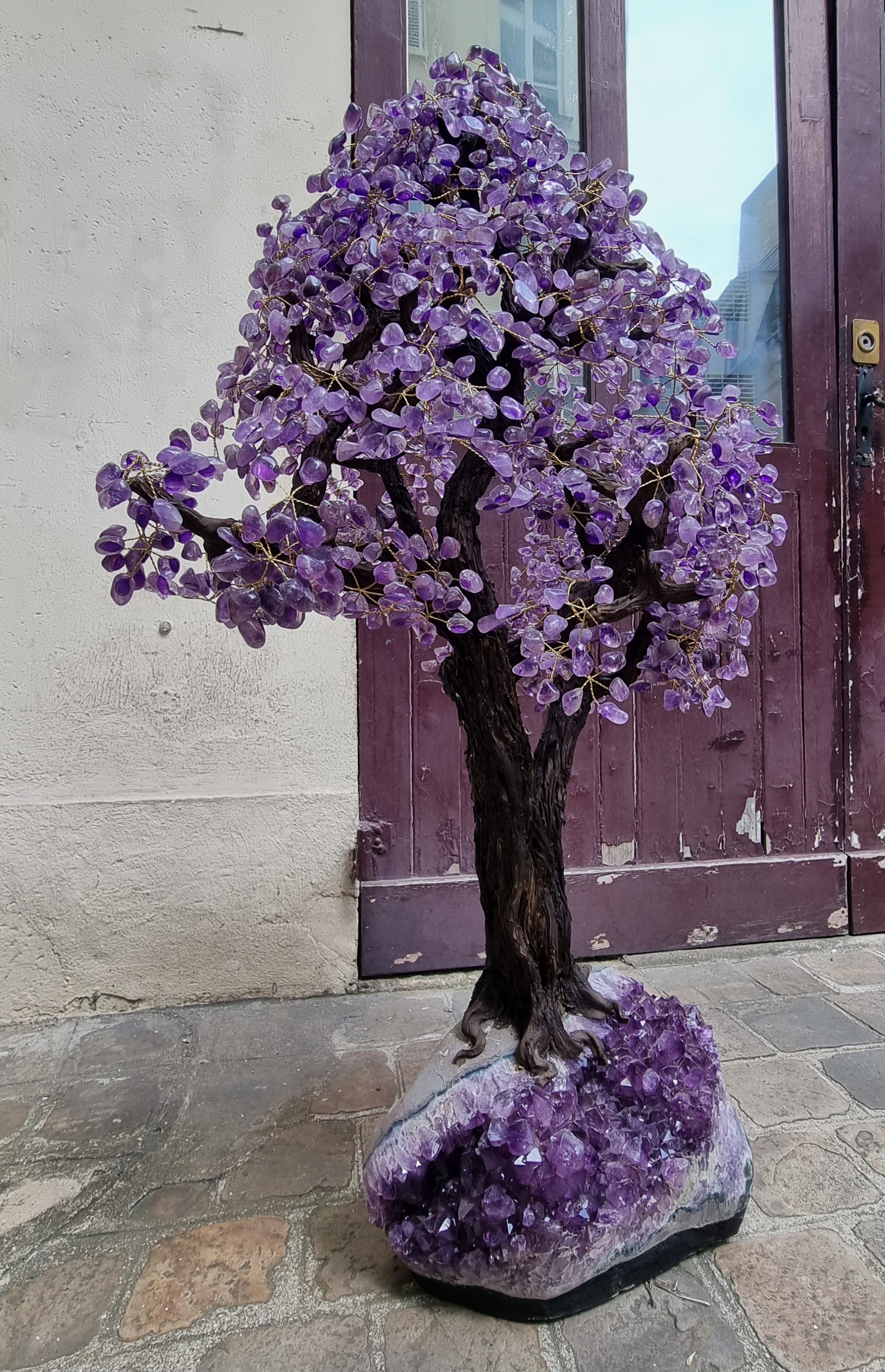 Photo d'amthyste du brsil en Arbre