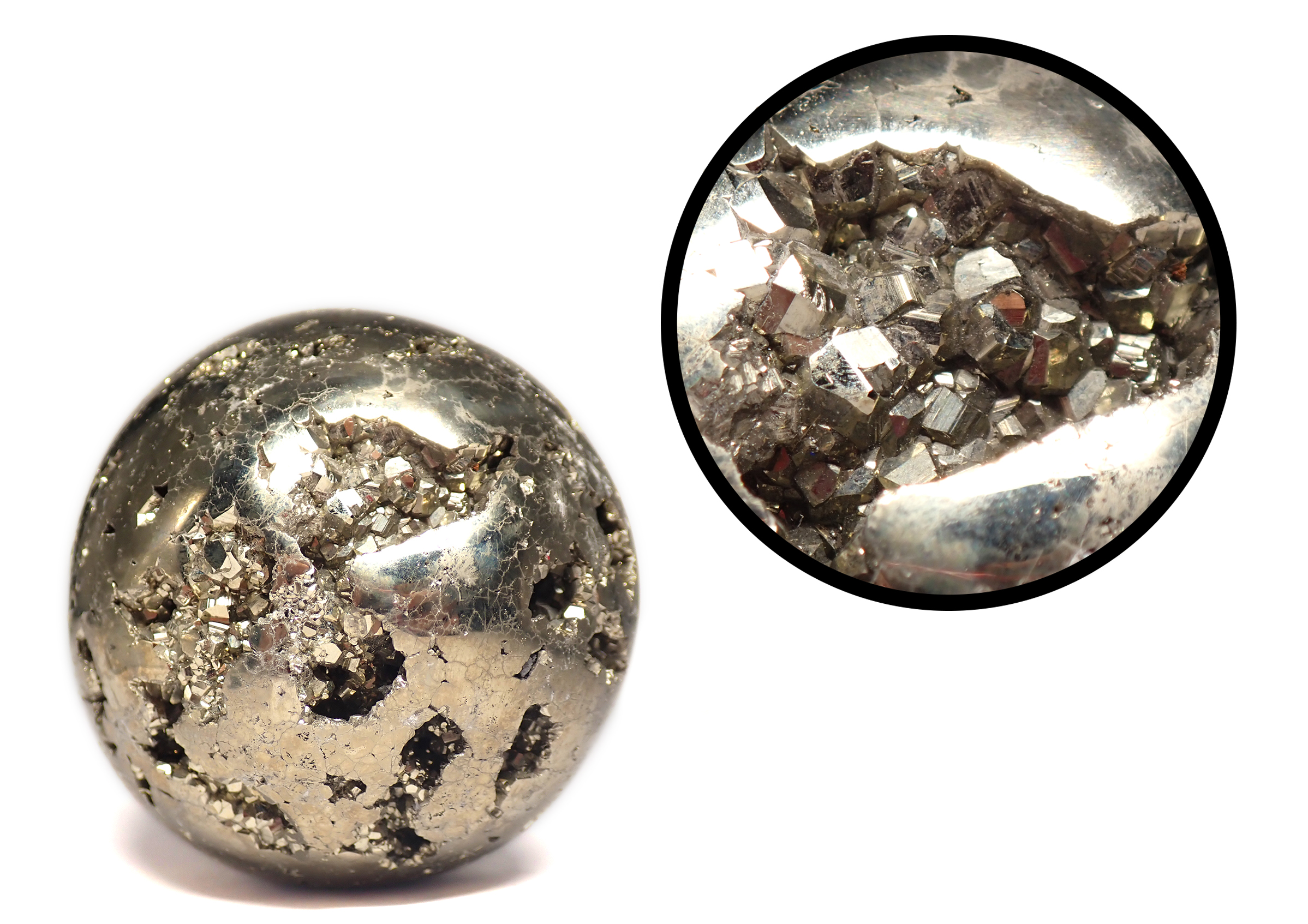 Photo de Pyrite en sphre